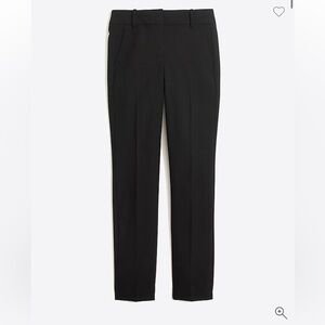 J. Crew Factory Slim Ruby Pant in Black Twill  NWT